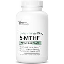 Suplemento Natural Approach L-Metilfolato 15mg + Metil B12