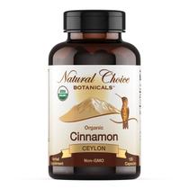 Suplemento Natural Choice Botanicals Ceylon Canela 120 cápsulas