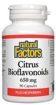 Suplemento Natural Factors Bioflavonóides cítricos 650 mg 90 cápsulas Suplemento Natural Factors Bioflavonóides cítricos 650 mg 90 cápsulas