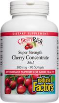 Suplemento Natural Factors CherryRich Super Strength 90 cápsulas gelatinosas