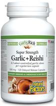 Suplemento Natural Factors GarlicRich com Reishi 120 cápsulas Suplemento Natural Factors GarlicRich com Reishi 120 cápsulas