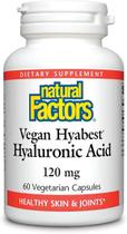 Suplemento Natural Factors Hyabest Hyaluronic Acid 60 cápsulas Suplemento Natural Factors Hyabest Hyaluronic Acid 60 cápsulas