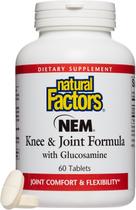 Suplemento Natural Factors NEM Knee & Joint 60 comprimidos Suplemento Natural Factors NEM Knee & Joint 60 comprimidos