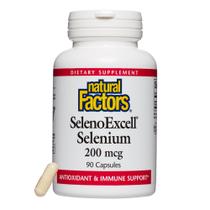 Suplemento Natural Factors SelenoExcell Selenium 200mcg 90 cápsulas