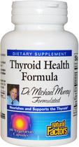 Suplemento Natural Factors Thyroid Health 60 cápsulas
