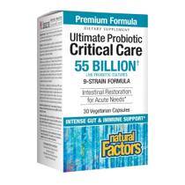 Suplemento Natural Factors Ultimate Probiotic 55 bilhões