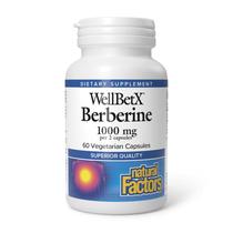 Suplemento Natural Factors Wellbetx Berberine 500mg 60 comprimidos