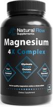 Suplemento Natural Flow 4X Magnésio 120 cápsulas