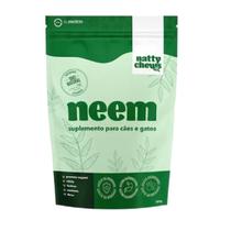 Suplemento Natural Neem Pet Contra Tártaro E Coceiras 100g - Natty Chews