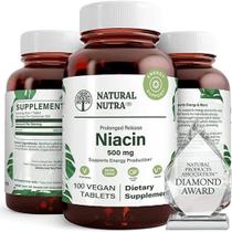 Suplemento Natural Nutra Time-Release Slow Niacina 500 mg x100