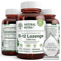 Suplemento Natural Nutra Vitamina B12 100 Pastilhas