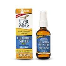 Suplemento Natural Path Silver Wings Coloidal Silver Silver 500 ppm Suplemento Natural Path Silver Wings Coloidal Silver Silver 500 ppm