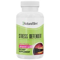 Suplemento NaturalSlim Stress Defender L-tirosina e vitamina B5 Suplemento NaturalSlim Stress Defender L-tirosina e vitamina B5