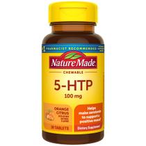 Suplemento Nature Made Chewable 5HTP 100mg 30 comprimidos