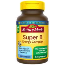 Suplemento Nature Made Super B Energy Complex - 160 Cápsulas Gelatinosas Suplemento Nature Made Super B Energy Complex - 160 Cápsulas Gelatinosas