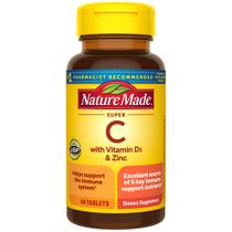 Suplemento Nature Made Super C com Vitamina D3 e Zinco