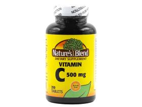 Suplemento Nature's Blend Vitamina C 500 mg 250 comprimidos Suplemento Nature's Blend Vitamina C 500 mg 250 comprimidos