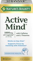 Suplemento Nature's Bounty Active Mind Cognizin 1000mg - 60 Cápsulas