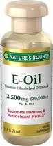 Suplemento Nature's Bounty E Oil 900 ml e 30.000 UI, pacote com 2