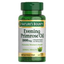 Suplemento Nature's Bounty Óleo de Prímula 1000 mg 60 Cápsulas Gelatinosas