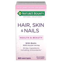 Suplemento Nature's Bounty Optimal Solutions para Cabelo, Pele e Unhas Suplemento Nature's Bounty Optimal Solutions para Cabelo, Pele e Unhas
