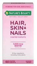 Suplemento Nature's Bounty para cabelo, pele e unhas 60 cápsulas