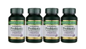 Suplemento Nature's Bounty Probióticos Acidophilus 120 comprimidos