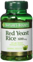 Suplemento Nature's Bounty Red Yeast Rice 600mg 120 cápsulas