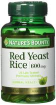 Suplemento Nature's Bounty Red Yeast Rice 600mg 120 cápsulas