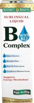Suplemento Nature's Bounty Vitamin B Complex - 60ml (4 Unidades) Suplemento Nature's Bounty Vitamin B Complex - 60ml (4 Unidades)