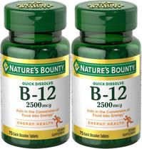 Suplemento Nature's Bounty Vitamina B12 2500mcg - 150 Comprimidos