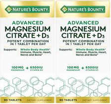 Suplemento Nature's Bounty Vitamina D3 6300 UI 90 comprimidos Suplemento Nature's Bounty Vitamina D3 6300 UI 90 comprimidos