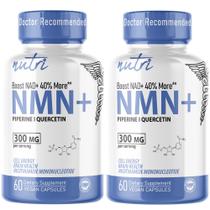 Suplemento Nature's Fusions NMN 300 mg 120 cápsulas, 2 unidades Suplemento Nature's Fusions NMN 300 mg 120 cápsulas, 2 unidades