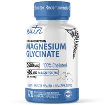 Suplemento Nature's Fusions Nutri Pure Magnésio Glicinato