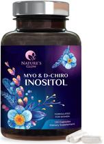 Suplemento Nature's Glow Myo-Inositol e D-Chiro Inositol 1025 mg