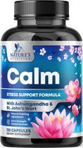 Suplemento Nature's Nutrition Calm Support 120 cápsulas