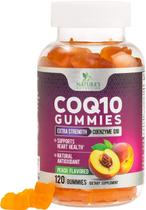Suplemento Nature's Nutrition CoQ10 100 mg, gomas de 120 unidades
