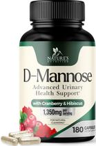Suplemento Nature's Nutrition D-Mannose & Cranberry 1350 mg