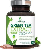 Suplemento Nature's Nutrition Extrato de chá verde 1000mg Suplemento Nature's Nutrition Extrato de chá verde 1000mg