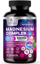 Suplemento Nature's Nutrition Magnesium Complex 500mg