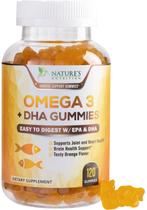 Suplemento Nature's Nutrition Omega 3 Fish Oil Gummies 120