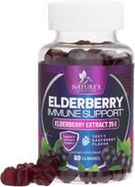 Suplemento Nature's Nutrition Sambucus Elderberry Gummies 60 ct Suplemento Nature's Nutrition Sambucus Elderberry Gummies 60 ct