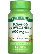 Suplemento Nature's Truth KSM-66 Ashwagandha 60 cápsulas Suplemento Nature's Truth KSM-66 Ashwagandha 60 cápsulas