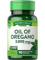 Suplemento Nature's Truth Óleo de Orégano - 3000mg - 90 Cápsulas Suplemento Nature's Truth Óleo de Orégano - 3000mg - 90 Cápsulas