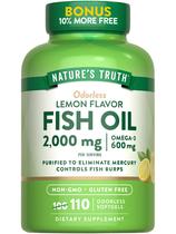 Suplemento Nature's Truth Óleo de Peixe 2000 mg 110 Cápsulas Gelatinosas Suplemento Nature's Truth Óleo de Peixe 2000 mg 110 Cápsulas Gelatinosas