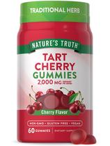 Suplemento Nature's Truth Tart Cherry Gummies 2000 mg 60 ct