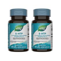 Suplemento Nature's Way 5-HTP L-5-hidroxitriptofano 30 comprimidos