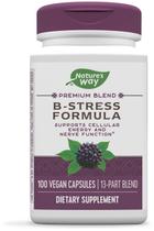 Suplemento Nature's Way B-Stress Formula 100 cápsulas veganas