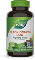Suplemento Nature's Way Black Cohosh Root - 180 Cápsulas Suplemento Nature's Way Black Cohosh Root - 180 Cápsulas