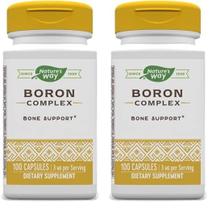 Suplemento Nature's Way Boron Complex 100 cápsulas x 2